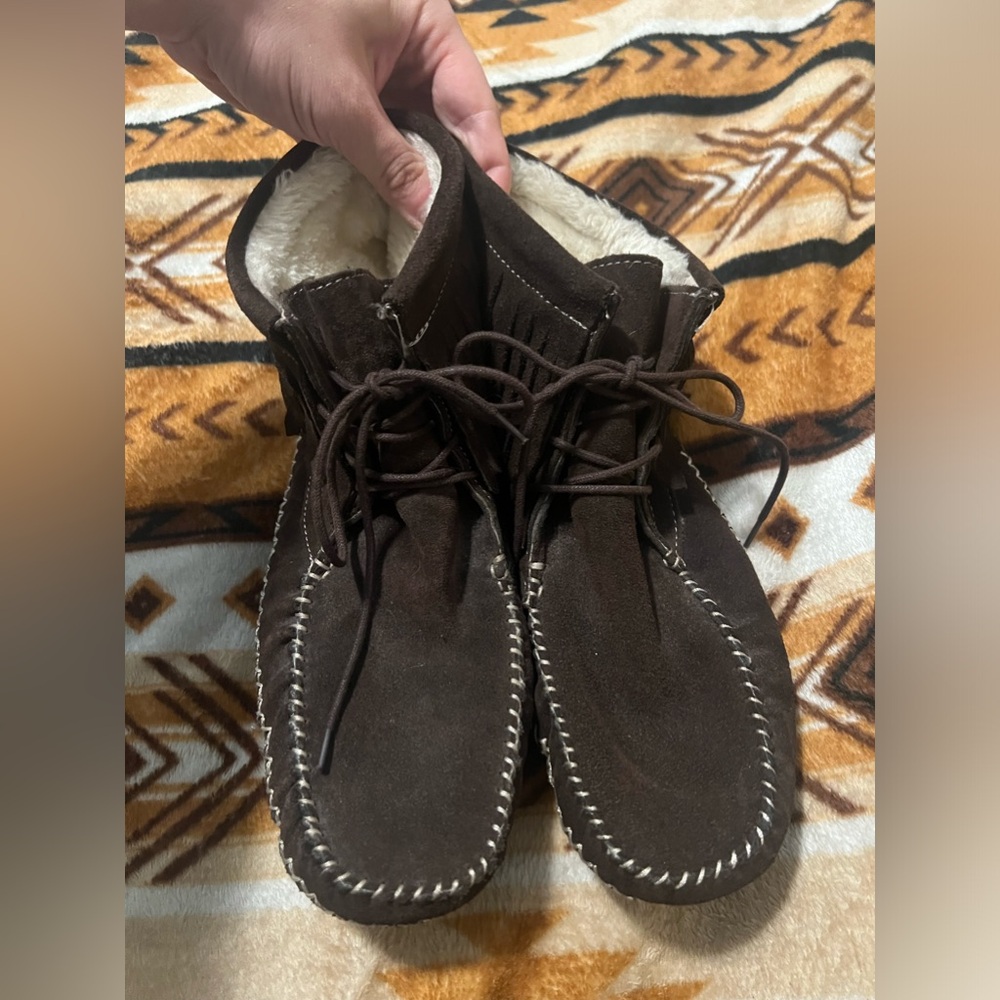 ALDO Brown Moccassins